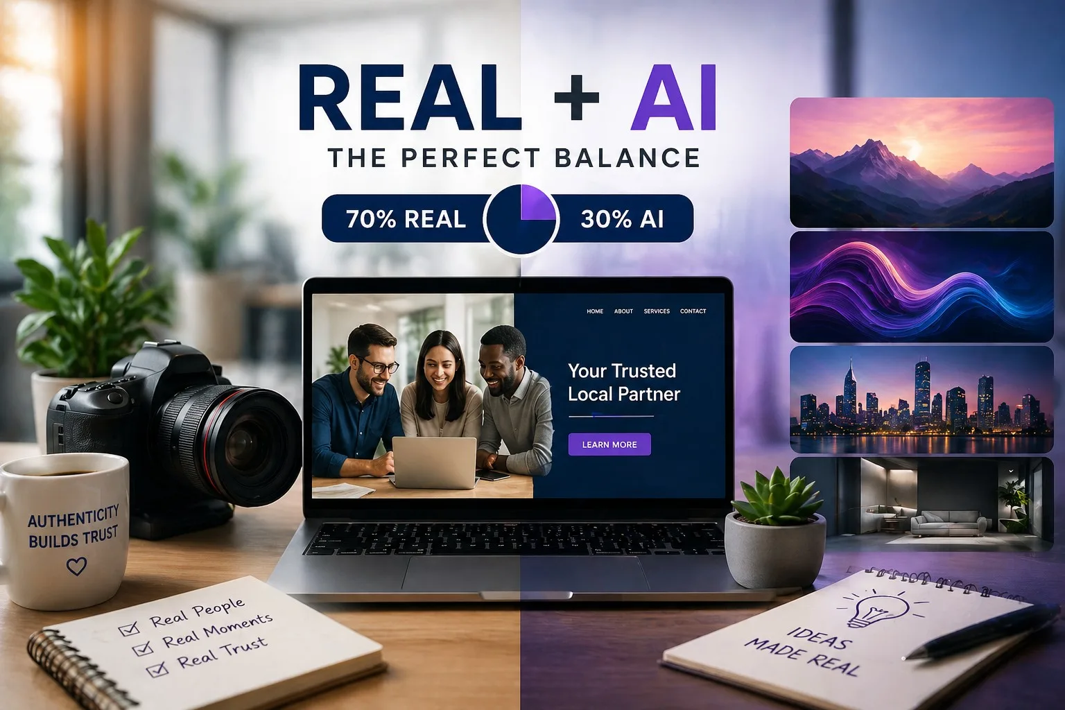AI Generated Image Vs real images